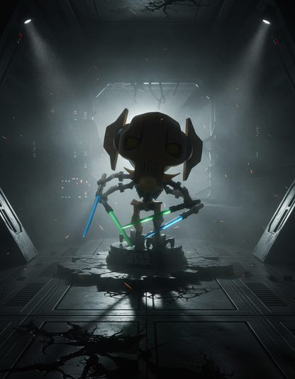 ¡Pop! General Grievous con sables de luz