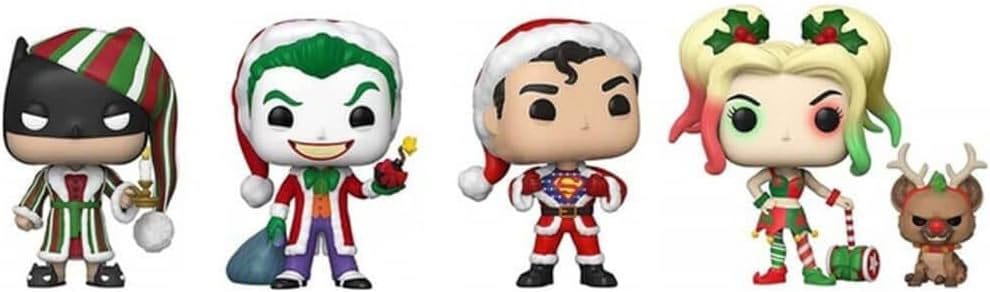 Pop! Super Heroes DC Holiday 4 PACK (SE)