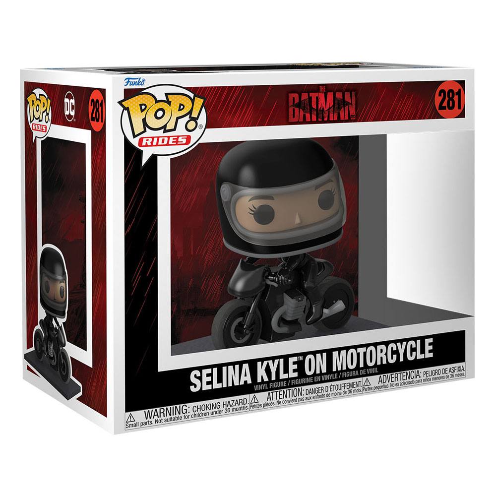 Pop! Rides Selina Kyle on Motorcycle (The Batman)