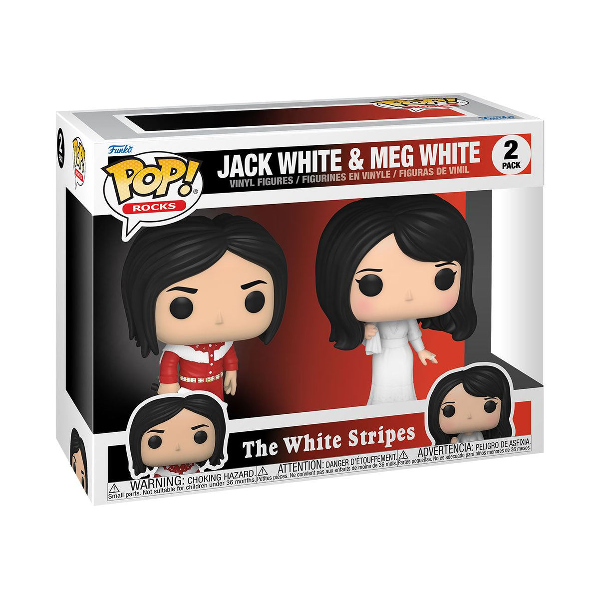 Pop! The White Stripe 2-pack