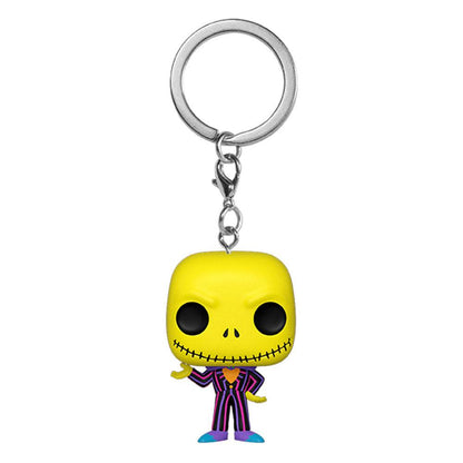 ¡Estallido! Llavero Jack Skellington (Luz negra) 