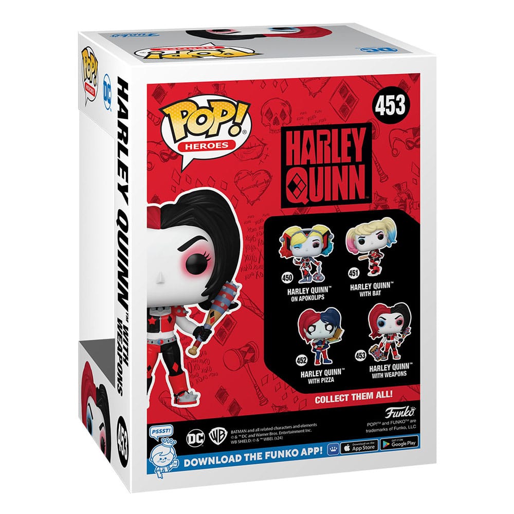 Pop! Harley Quinn with weapons