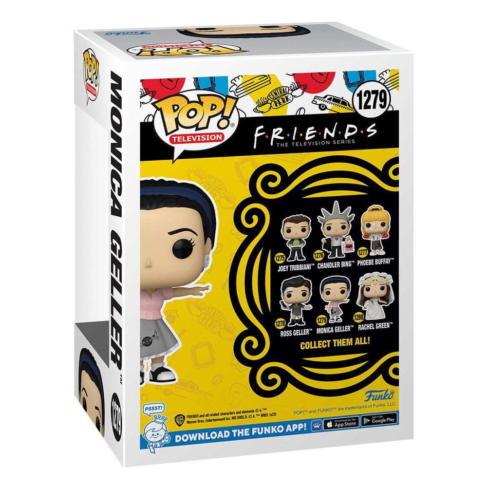 Pop! Monica Geller como empregada de mesa 