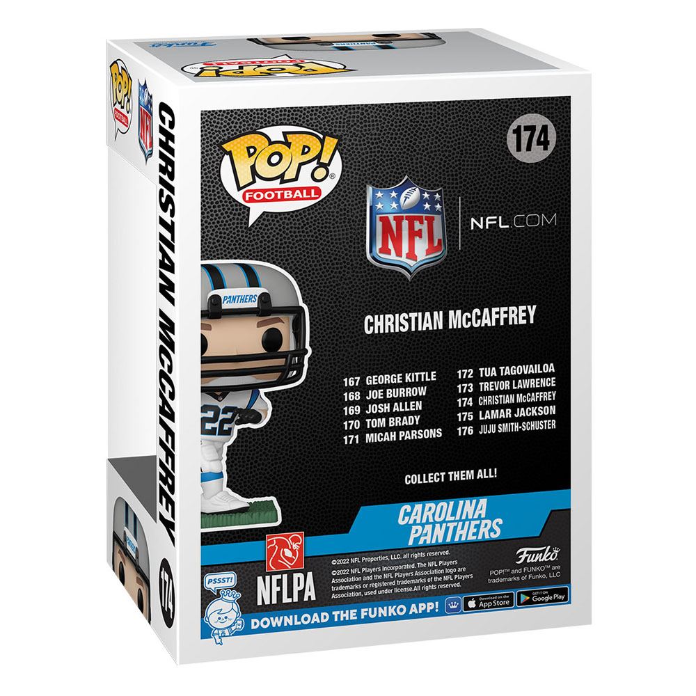 pop christian mccaffrey away uniform 174