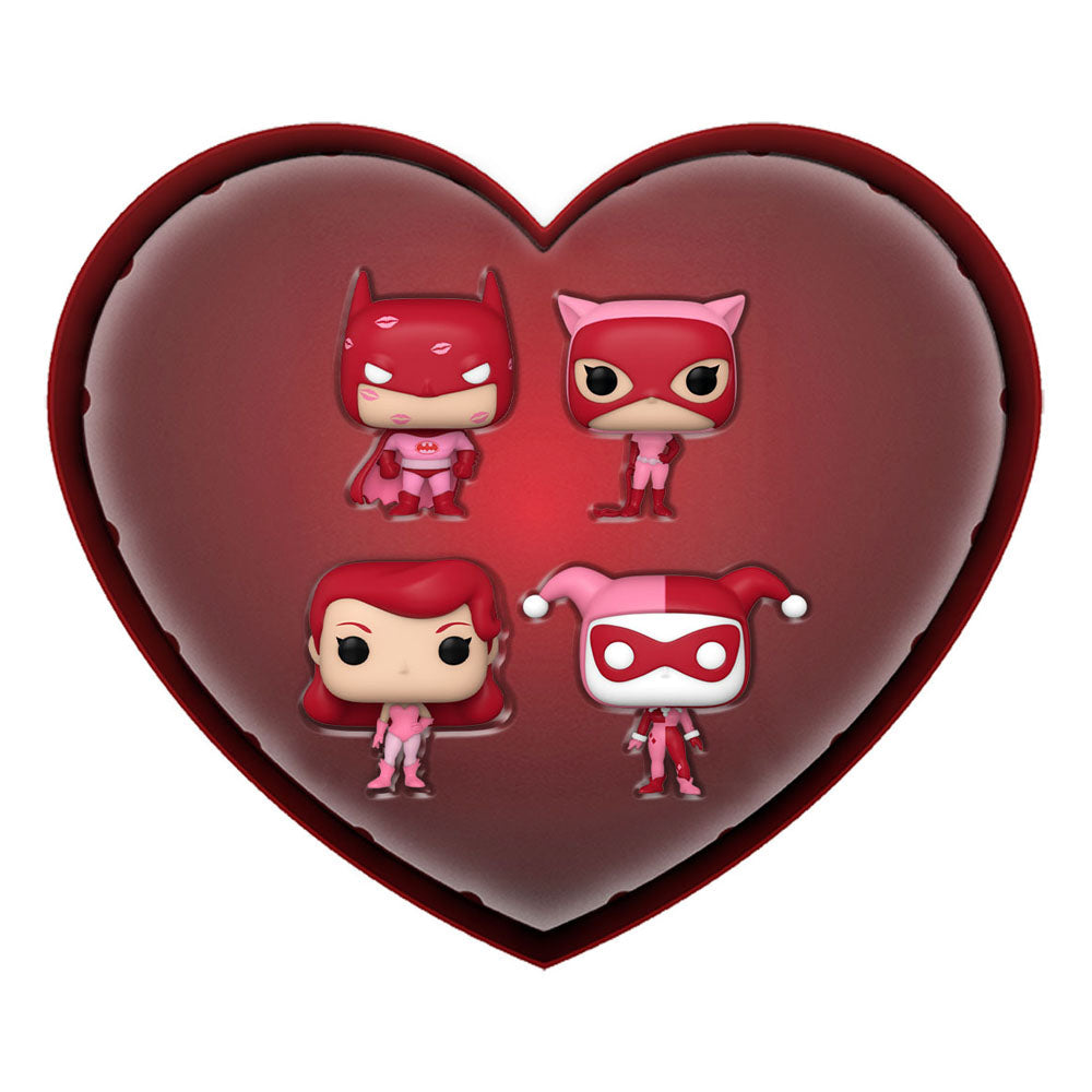 Pocket Pop! 4-pack - DC Comics Valentijnsdag 
