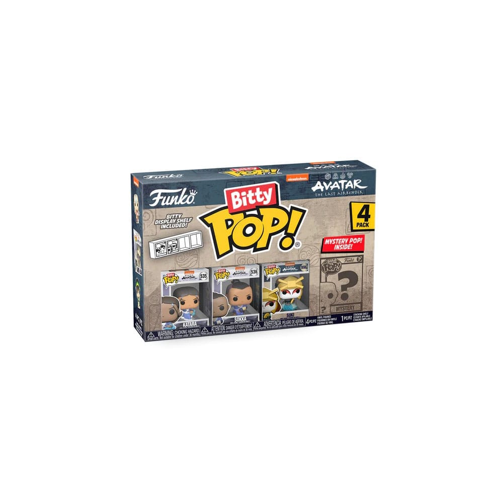 ¡Pop chiquitito! Avatar: la leyenda de Aang, paquete de 4, serie 4 