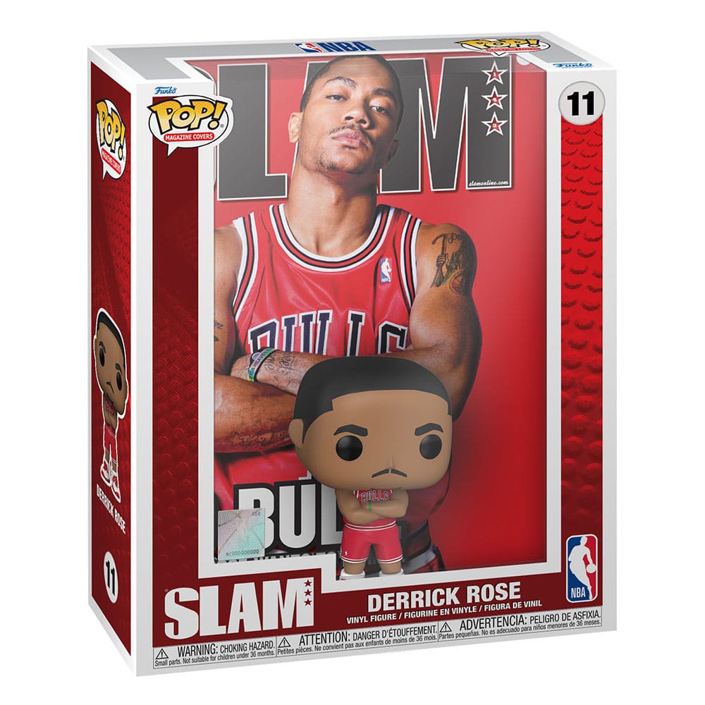 Derrick Rose-¡Pop! Portadas de revistas 