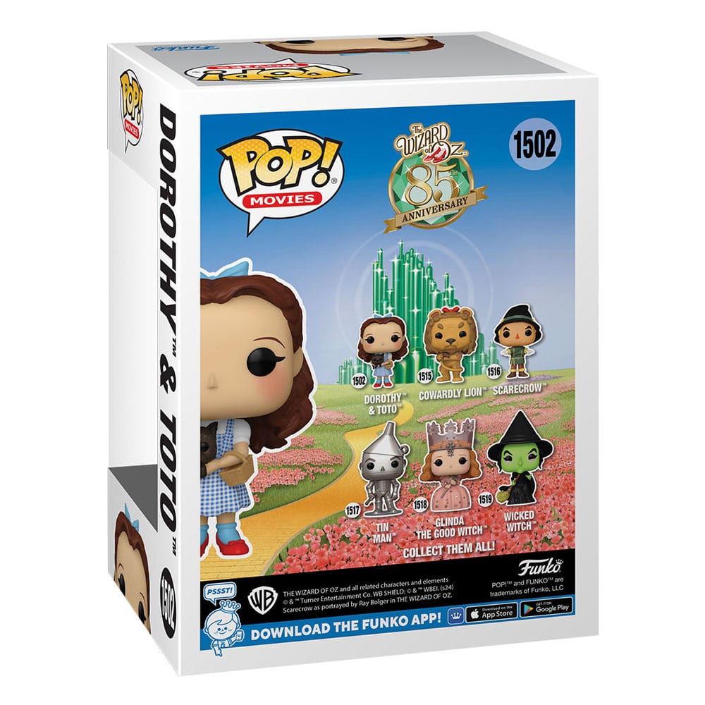 Pop! Dorothy con Toto (85° anniversario)