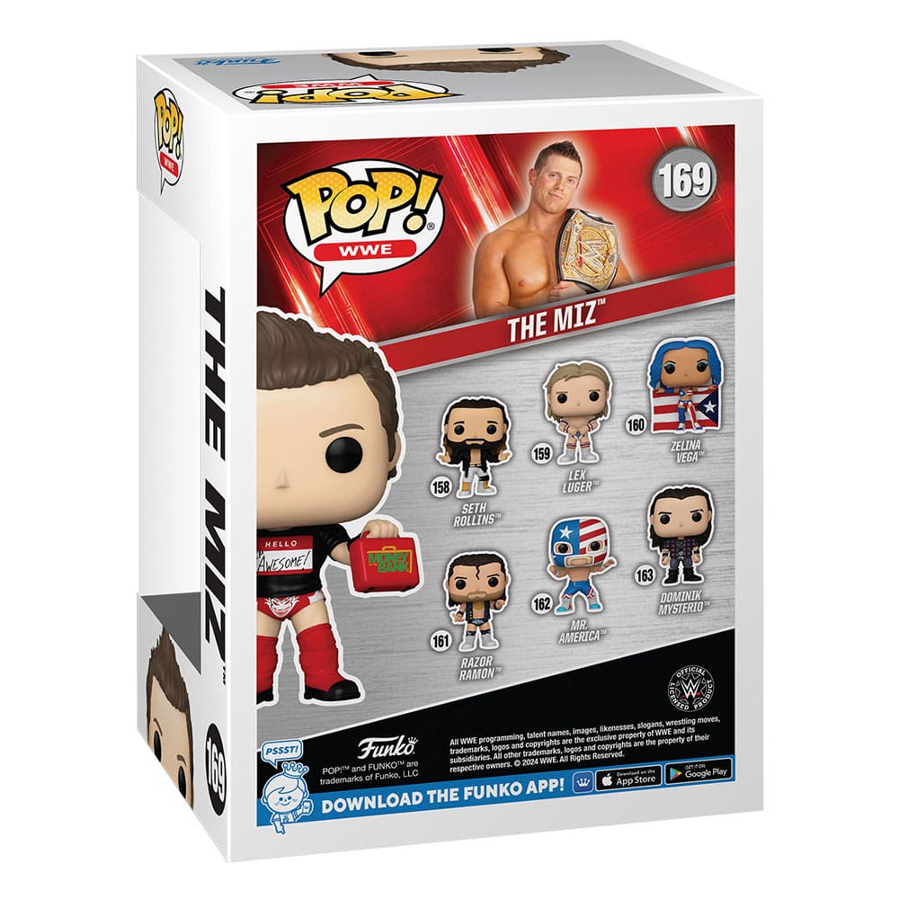 Pop! The Miz avec Valise de Billets