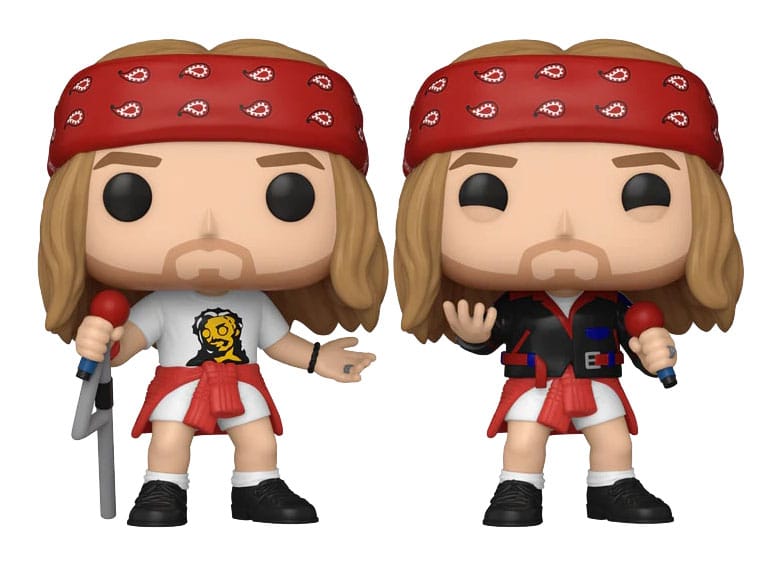 ¡Estallido! Axl Rose con pañuelo rojo 