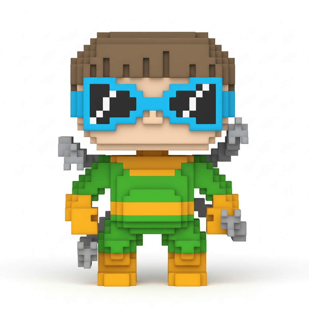Doctor Octopus (8 bits) 