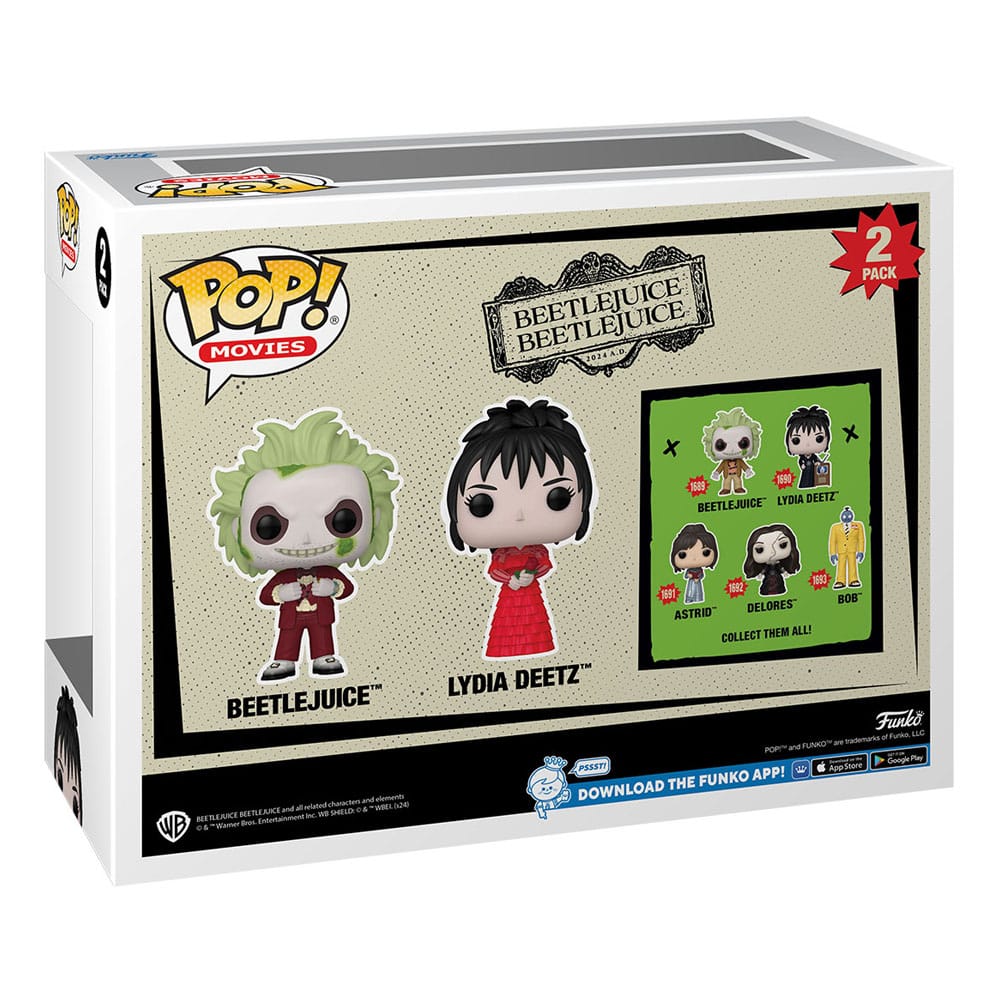 Pop! Beetlejuice & Lydia Deetz - Beetlejuice 