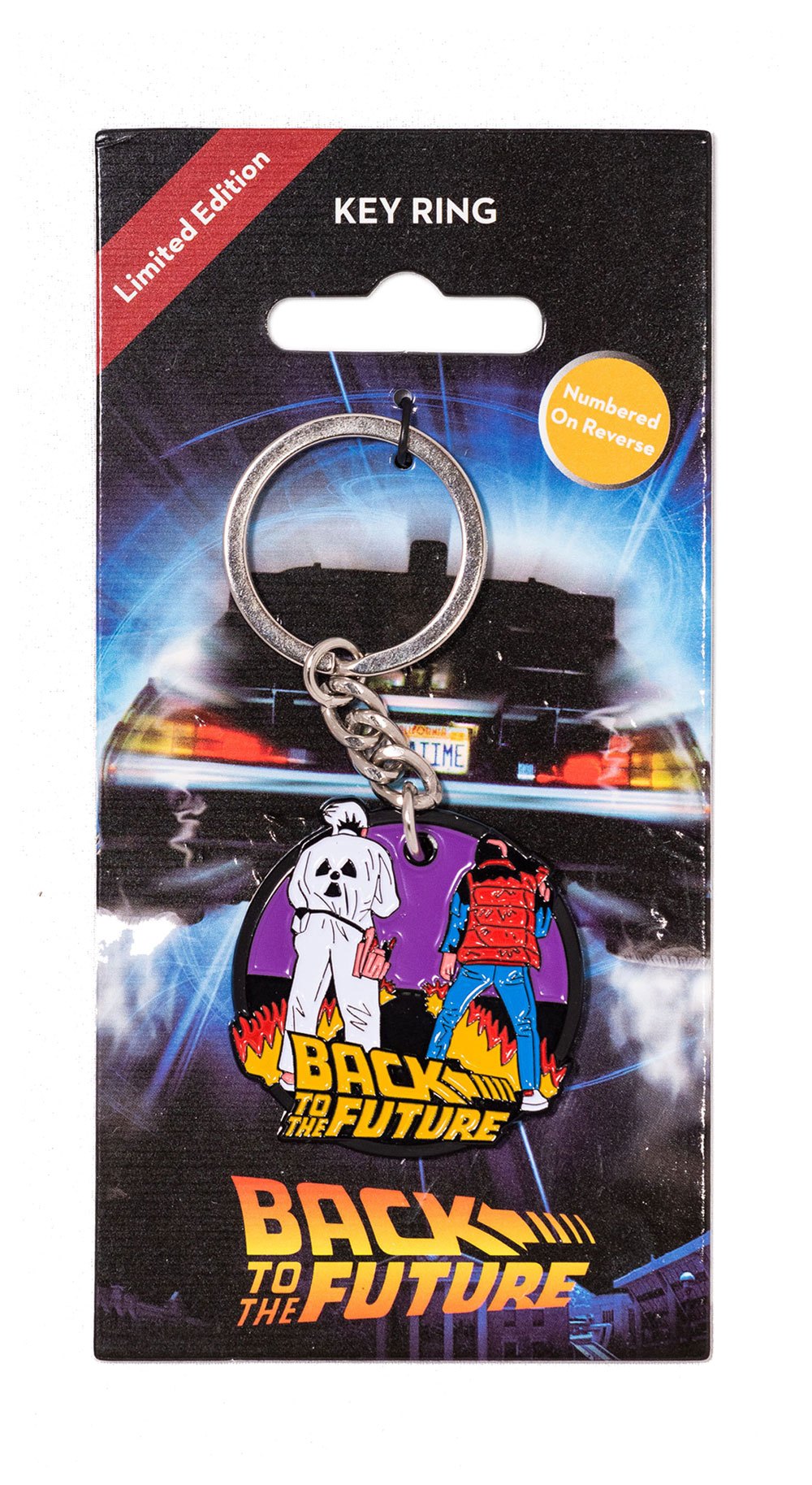 Keychain back to the future - Marty & Doc
