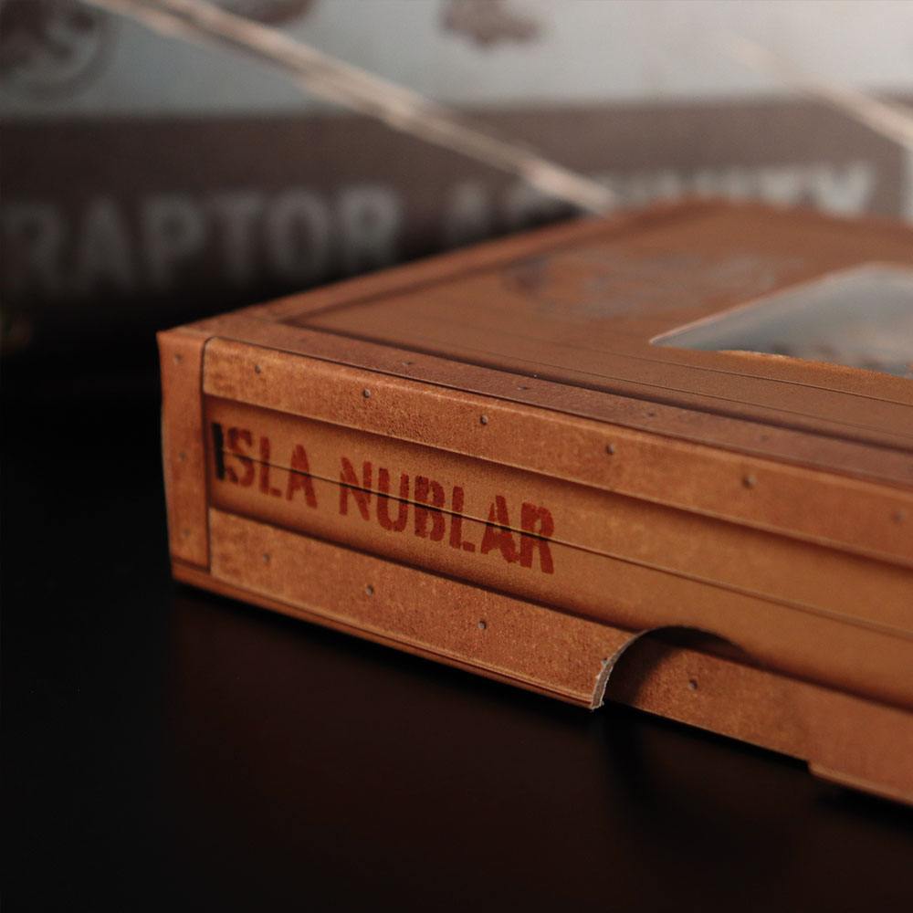 Lingote de metal coleccionable de Parque Jurásico - Mosquito en ámbar