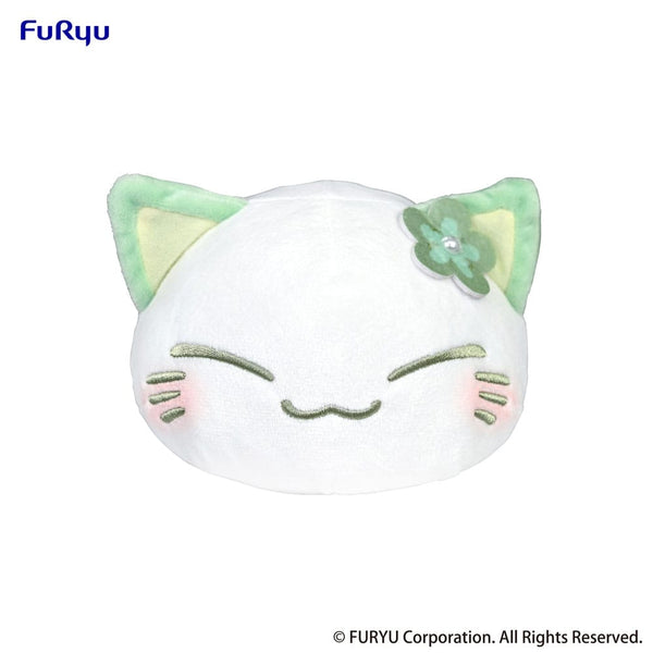 Peluche Nemuneko Cat: Verde