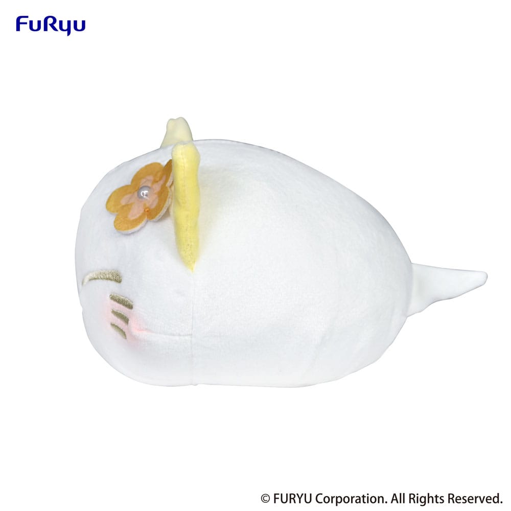 Nemuneko pluche kat: geel