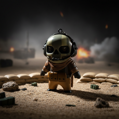 Figura colgante de Call of Duty: Modern Warfare II - Simon "Ghost" Riley