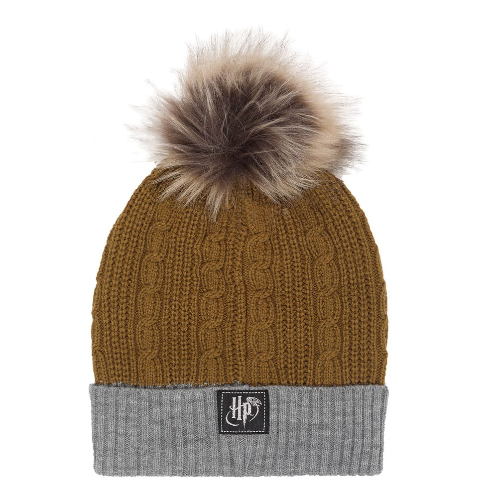 Bonnet Harry Potter Poufsouffle – Écusson Brodé