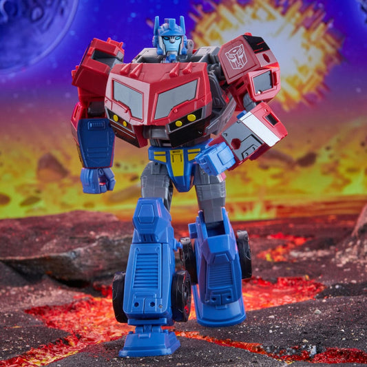 Transformers Generaciones Legado Universo Animado Unido Optimus Prime