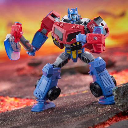 Transformers Generaciones Legado Universo Animado Unido Optimus Prime