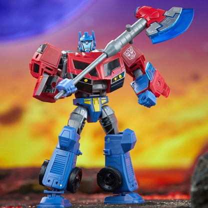 Transformers Generaciones Legado Universo Animado Unido Optimus Prime