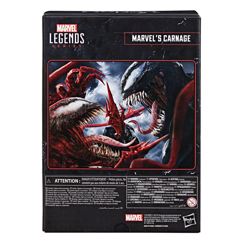 Carnage de la serie Marvel Legends