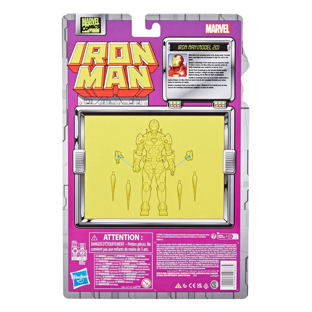 Serie Marvel Legends Iron Man (Modelo 20)