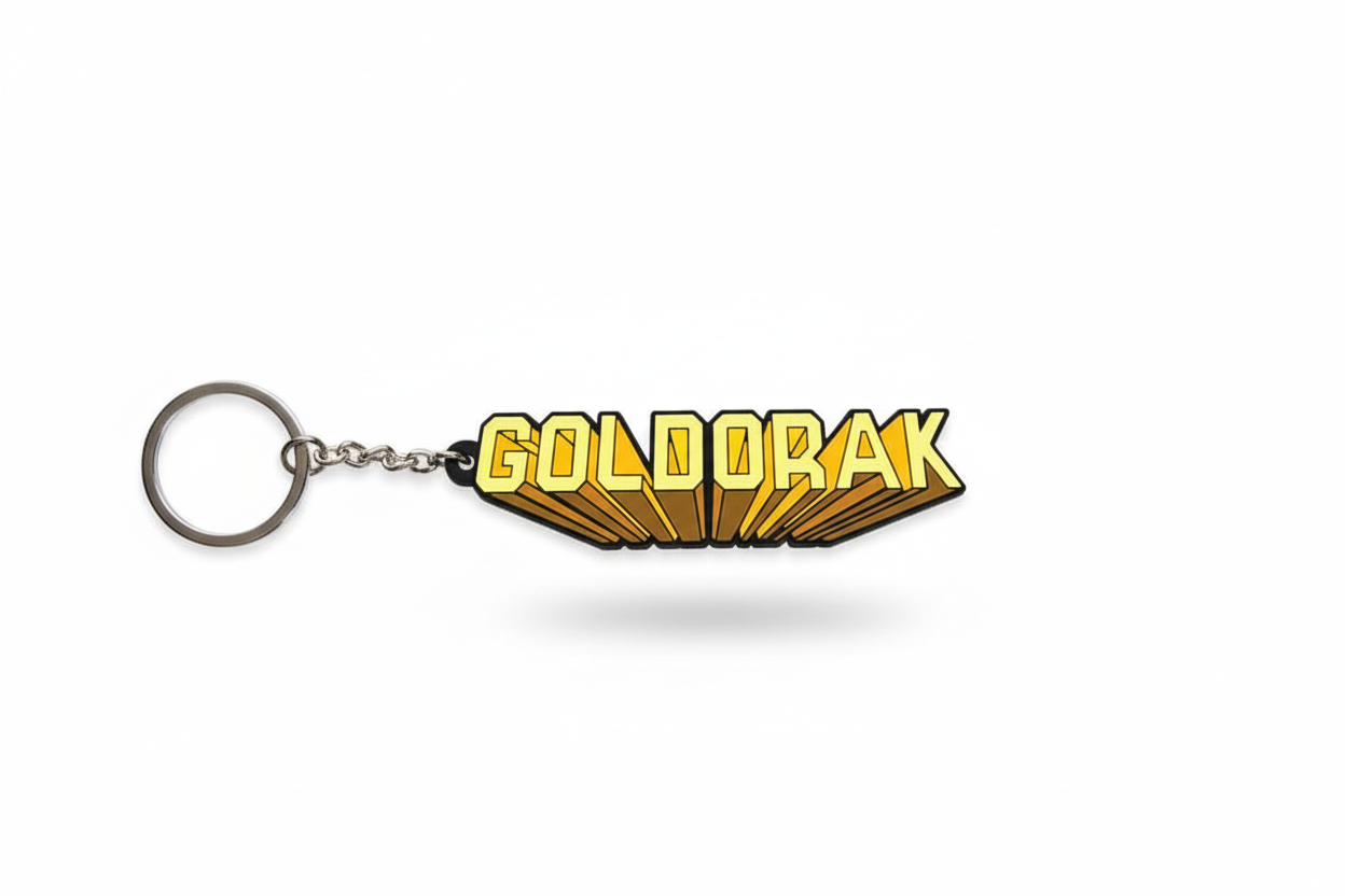 Goldorak sleutelhanger - Logo 
