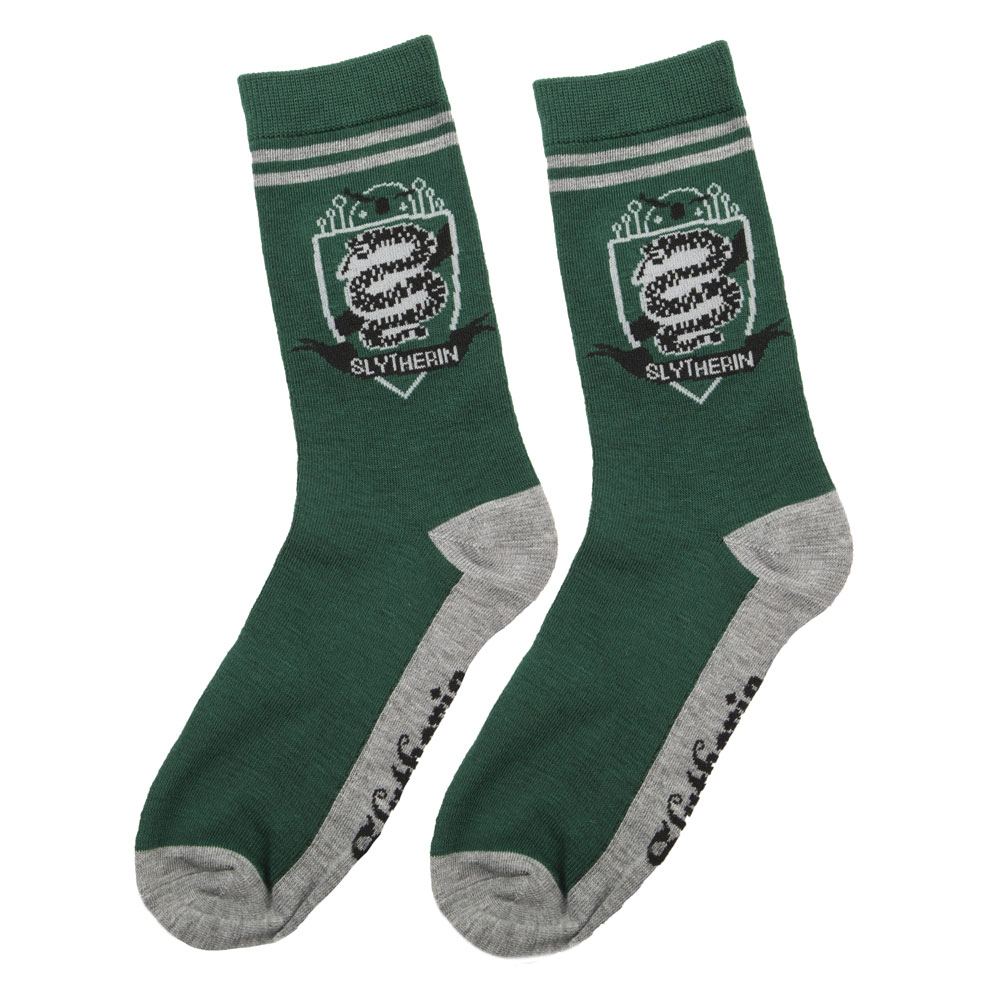 Lot de 3 paires de chaussettes Harry Potter - Serpentard