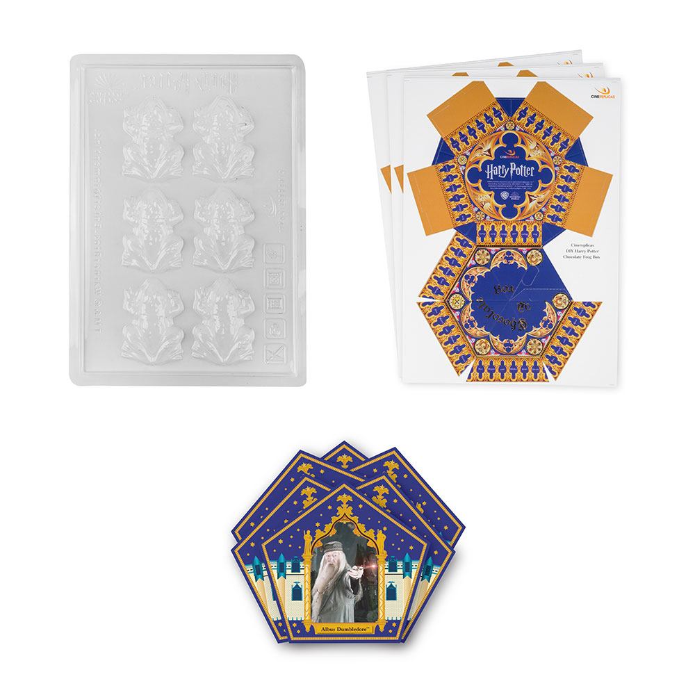 Moule Chocogrenouille Harry Potter avec 12 cartes