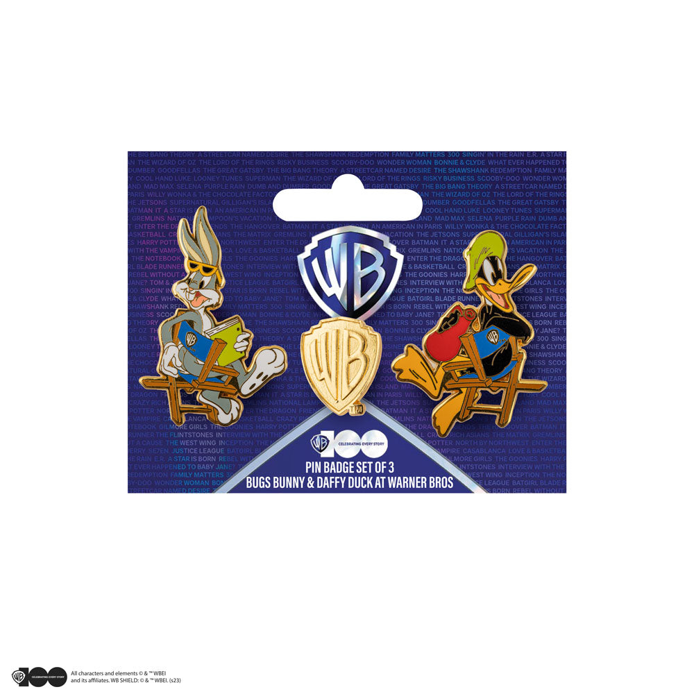 Pin's Bugs Bunny en Daffy Duck bij Warner Bros. 