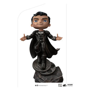 Mini Co. Figur Superman Black Suit - Justice League