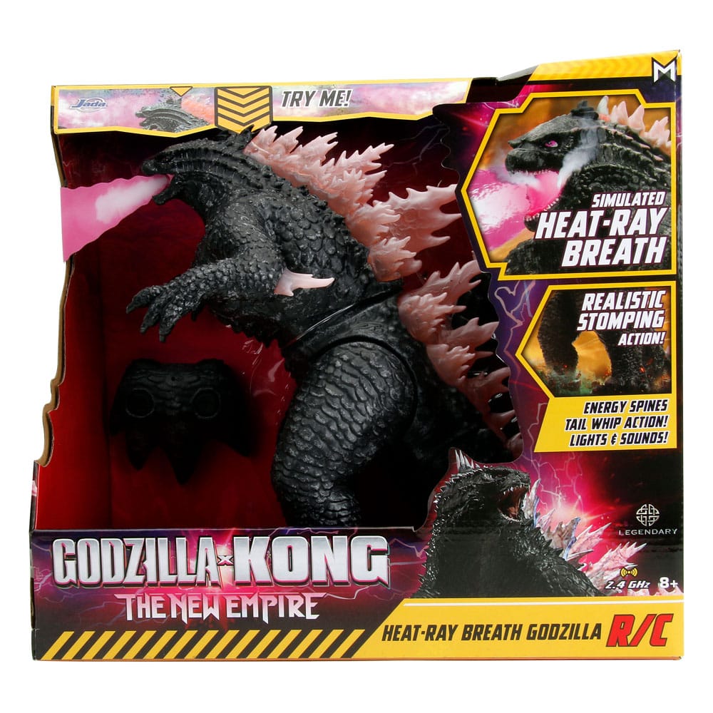 Godzilla con aliento de rayos de calor RC 1/12