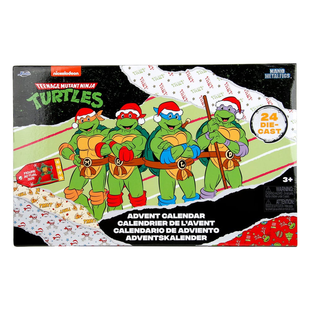 Nano Metalfigs Teenage Mutant Ninja Turtles Advent Calendar - Holiday