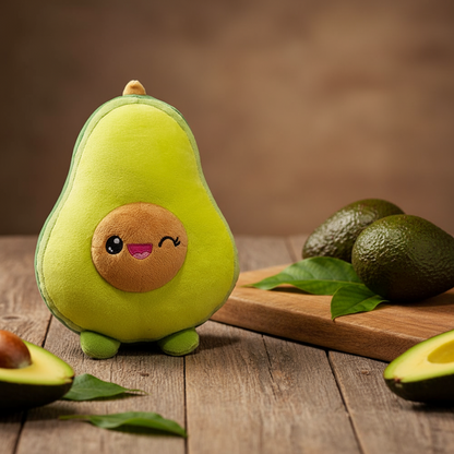 Aguacate de peluche 