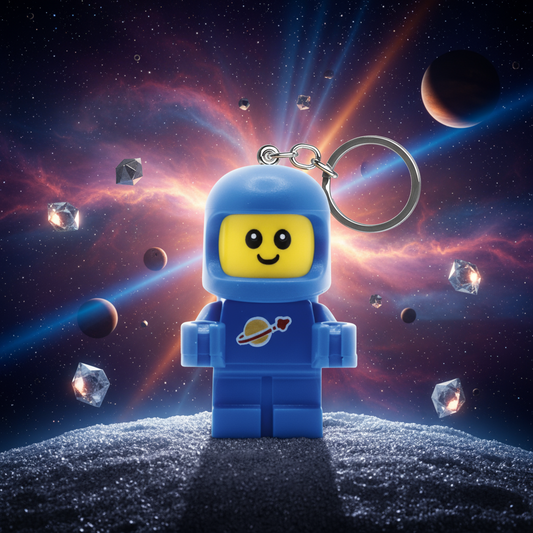 Llavero LEGO iluminado - Bebé astronauta azul