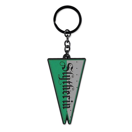 Harry Potter Keychain - Slytherin Flag 