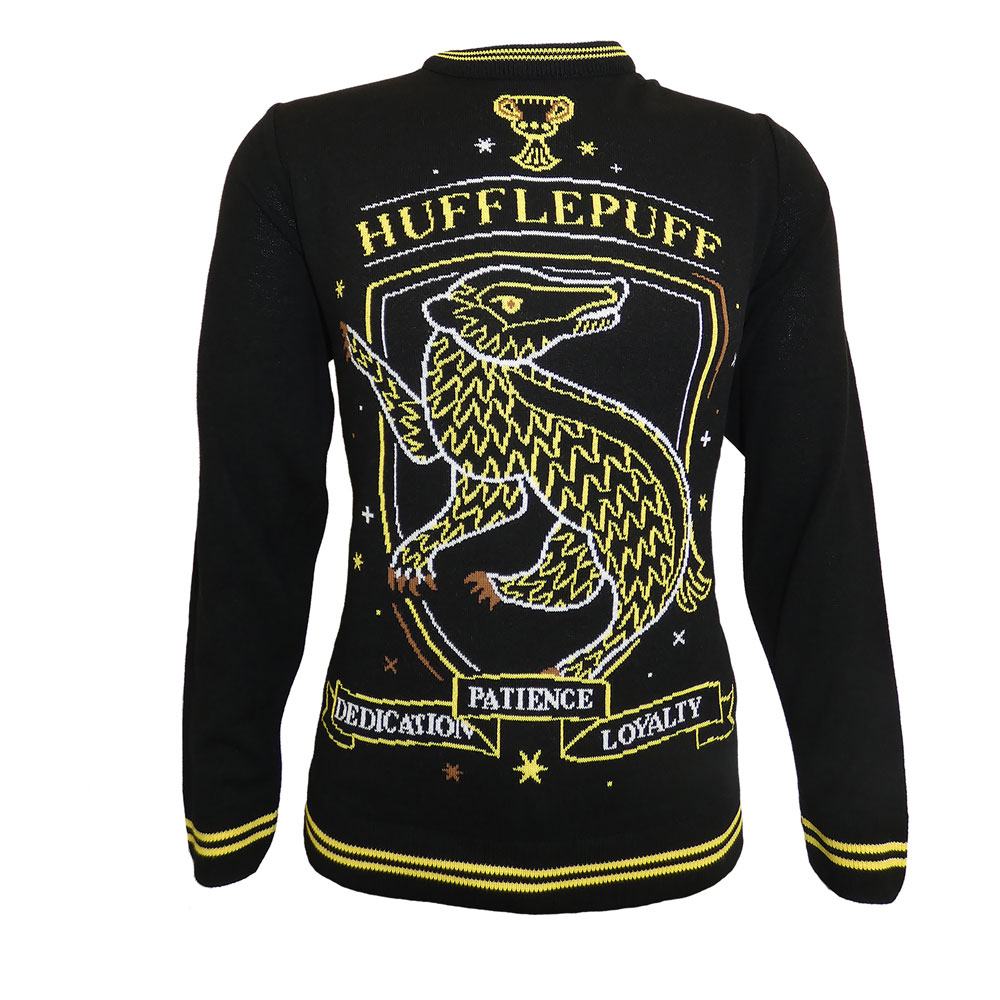 Maglione di Natale Harry Potter - Poufsouffle
