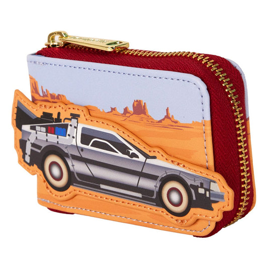 Monedero Delorean del 40.º aniversario de Regreso al Futuro de Universal by Loungefly