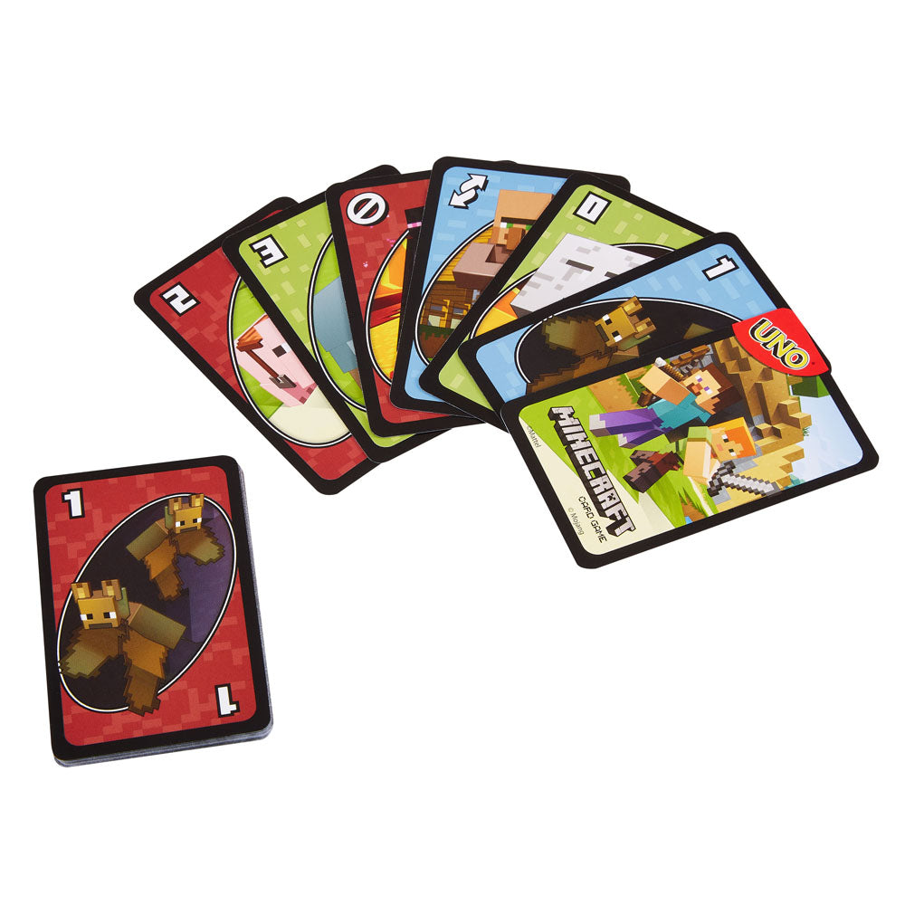 Gioco di carte UNO - Minecraft 