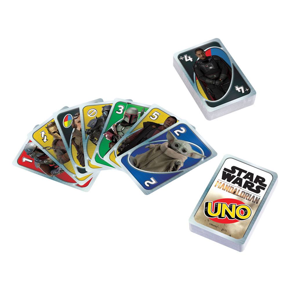 Jogo de cartas UNO - Star Wars: The Mandalorian 