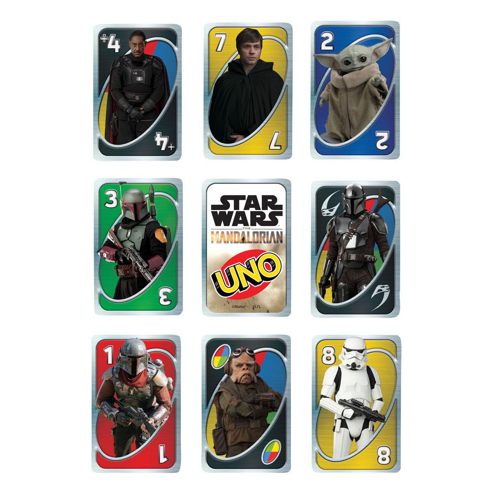 Juego de cartas UNO - Star Wars: The Mandalorian 