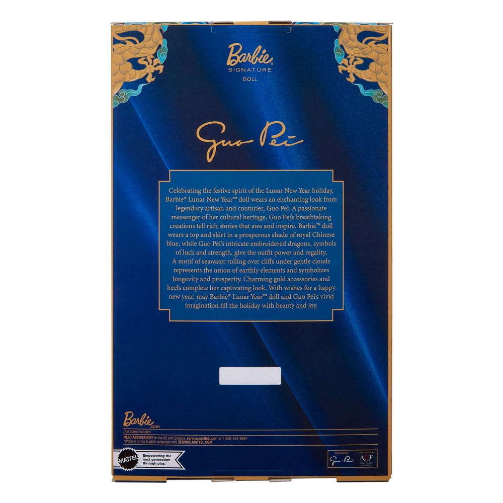 Barbie Lunar New Year - by Guo Pei 