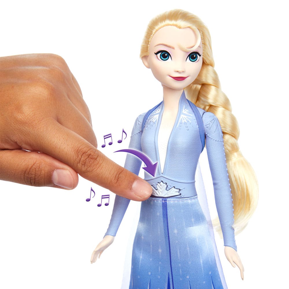 Muñeca con sonido Elsa Singing Adventures - Frozen 2