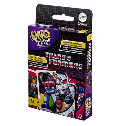 UNO Flip! Card Game - Transformers 