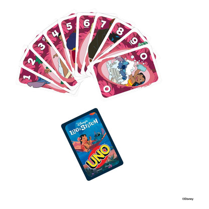 Jeu de cartes UNO - Lilo & Stitch