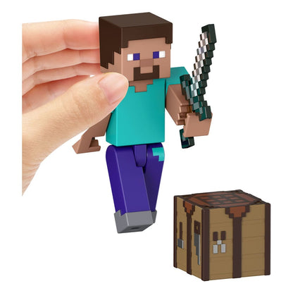 figurine minecraft steve mattel