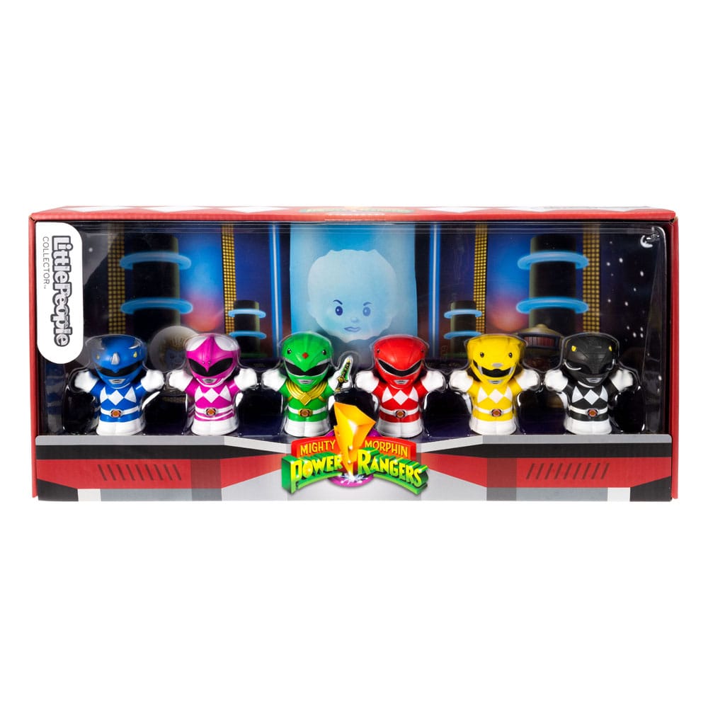 Pack de 6 Mighty Morphin Power Rangers de Little People Collectible