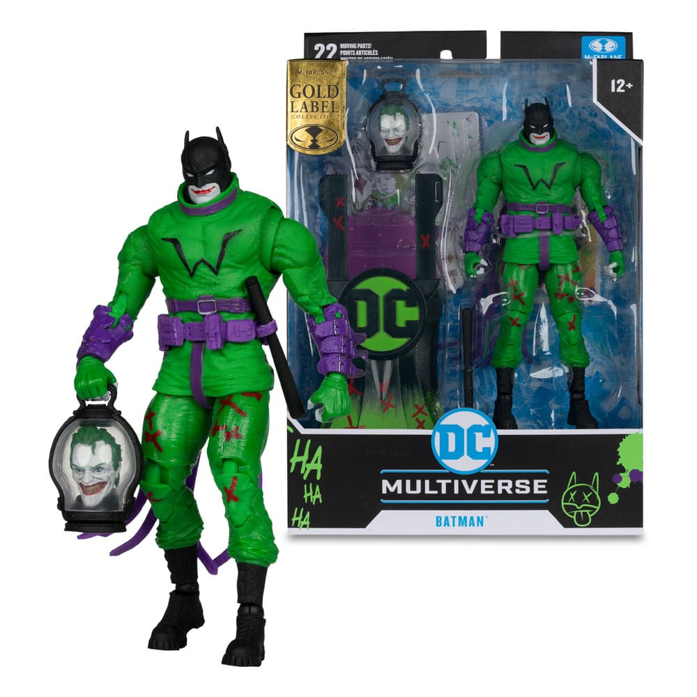 Batman (Jokerizzato) (Ultimo Cavaliere sulla Terra) Etichetta Oro