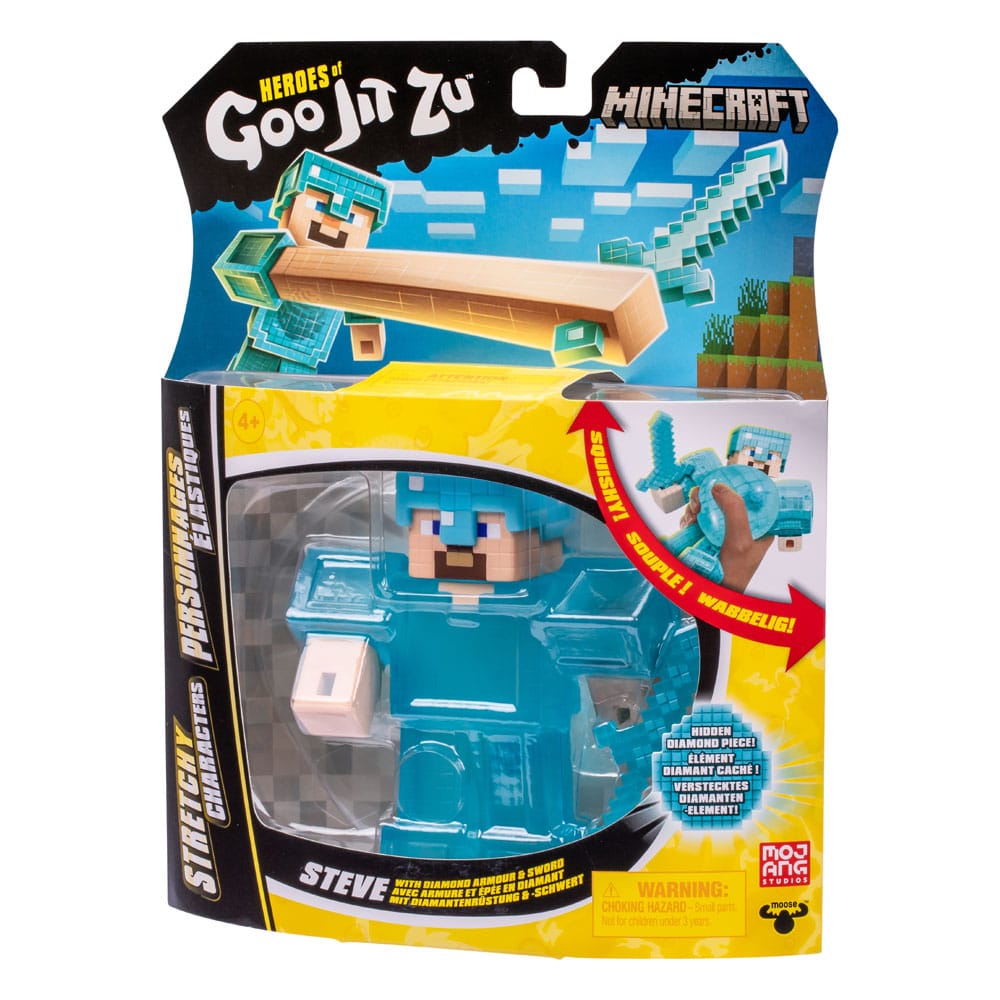 heroes of goo jit zu minecraft steve moose toys